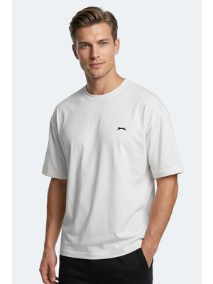 Slazenger Keane Erkek Oversıze Kahve Tişört