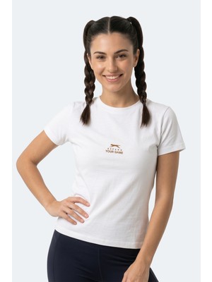 Slazenger Kosta Kadın  Siyah Tişört