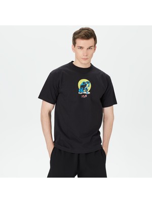Huf Night Prowling Erkek Siyah T-Shirt