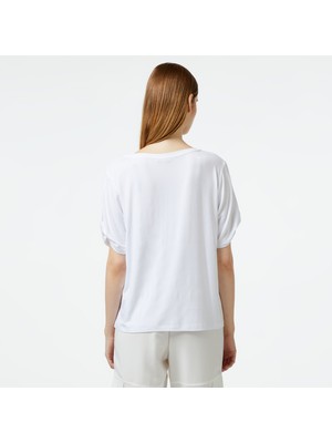 Liu Jo Kadın Beyaz T-Shirt