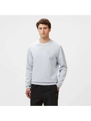 Boss Salbo Erkek Gri Sweatshirt