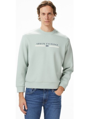 Armani Exchange Erkek Gri Sweatshirt