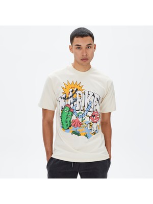Market Fantasy Farm Erkek Krem T-Shirt