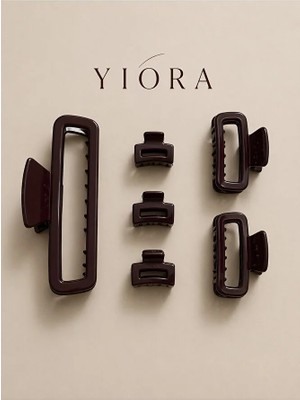 Yiora 6li Mandal Toka Ithal Premium 1 Adet Büyük Boy 2 Adet Orta Boy 3 Adet Küçük Boy
