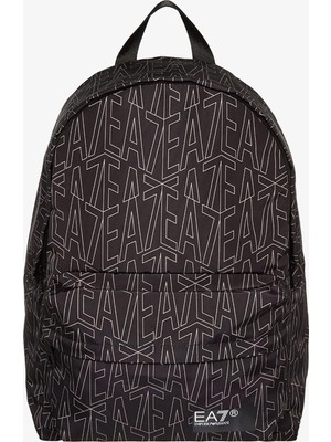 Ea7 Unisex Siyah / Taş Sırt Çantası
