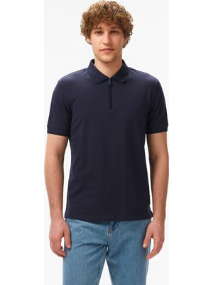 Calvin Klein Erkek Mavi Polo