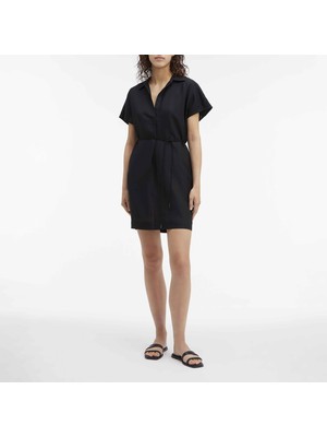 Calvin Klein Kadın Siyah Elbise