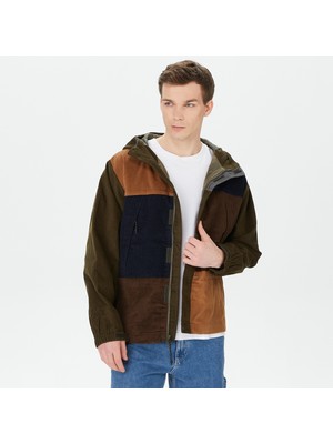 Huf Contrast Cord Mountain Erkek Yeşil Ceket