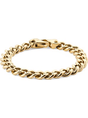 Daniel Wellington Ellipse Cuban Chain Bracelet 175MM G  DW00401665 Bileklik