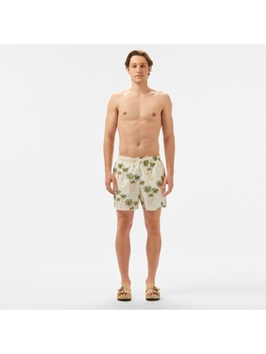Tommy Hilfiger Erkek Bej Deniz Şortu