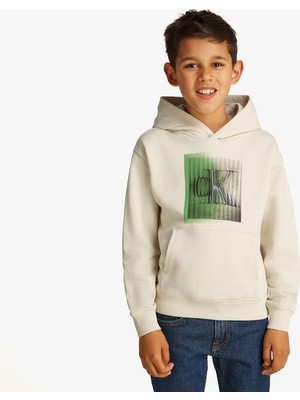 Calvin Klein Çocuk Bej Sweatshirt