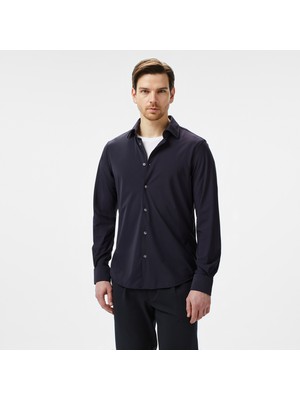 Tommy Hilfiger Erkek Mavi Gömlek