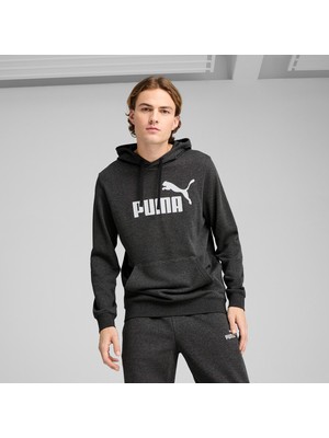 Puma Essential No. 1 Logo  Erkek Koyu Gri Sweatshirt
