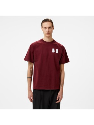 The Hundreds Society Kills Erkek Bordo T-Shirt