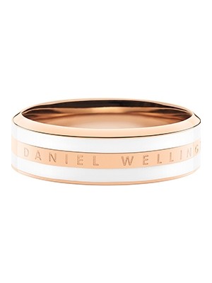 Daniel Wellington Emalie Ring Rose Gold & White DW00400042