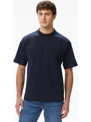 Napapijri S-Braies Erkek Mavi T-Shirt