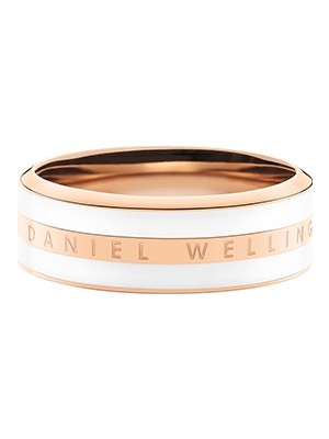 Daniel Wellington Emalie Ring Rose Gold & White DW00400039