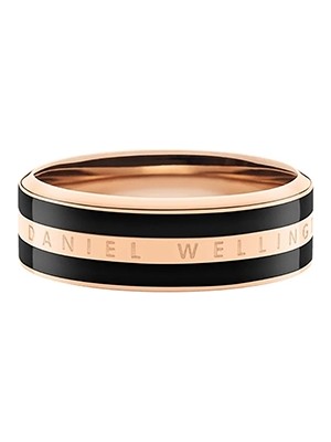 Daniel Wellington Emalie Ring Rose Gold & Black DW00400317