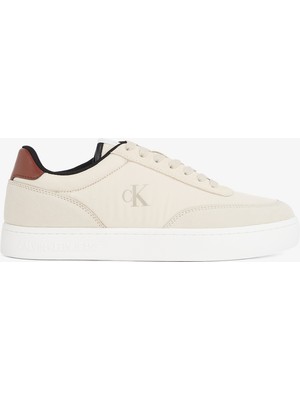 Calvin Klein Classic Cupsole Erkek Bej Sneaker