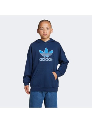 Adidas Top Çocuk Lacivert Sweatshirt
