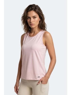 Slazenger Kunde Kadın Kolsuz Ekru Atlet
