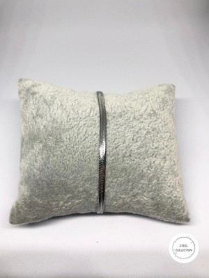 Silver Çelik Italyan Bileklik