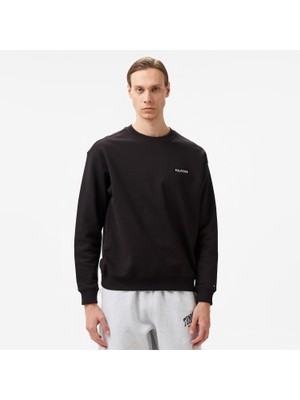 Tommy Hilfiger Erkek Siyah Sweatshirt