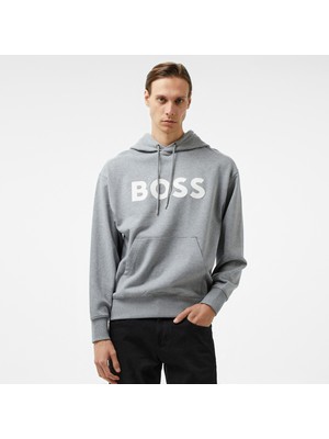 Boss Sullivan 16 Erkek Gri Sweatshirt