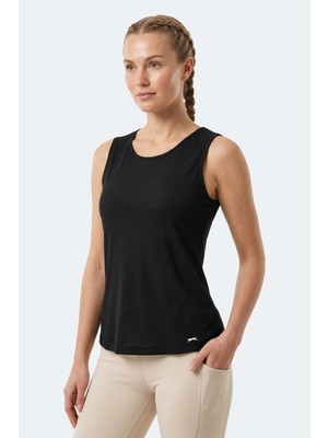 Slazenger Kunde Kadın Kolsuz Ekru Atlet