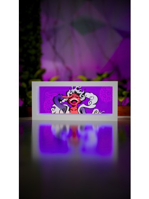 Jade Produck Luffy v2 (Gear 5) - LED Işık Kutusu