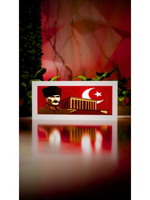 Atatürk – LED Işık Kutusu