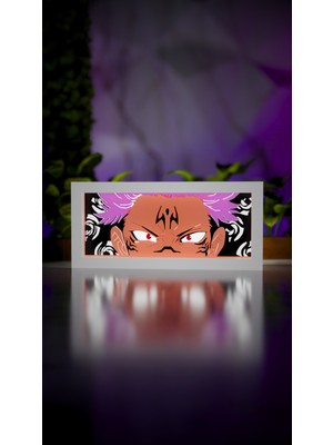 Jade Produck Jujutsu Kaisen - Sukuna LED Işık Kutusu
