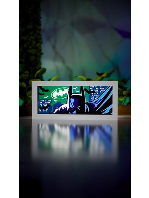 Jade Produck Batman LED Işık Kutusu