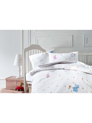 Menderes Home Cotton Collection Ranforce Bebe Nevresim Seti Sleep Time
