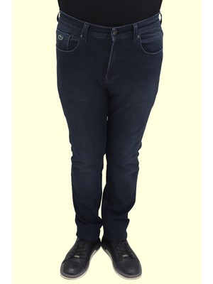 Denim Cartel Fistan Store Erkek Lacivert Yüksek Bel Normal Kesim Boru Paça Jean Pantolon