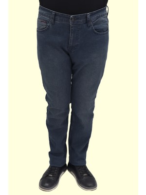 Denim Cartel Fistan Store Erkek Yüksek Bel Normal Kesim Boru Paça Jean Pantolon