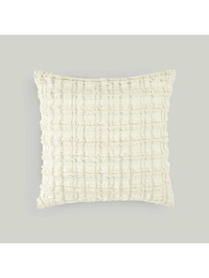 Linens Boho Kırlent Kılıfı 45X45 cm Bej