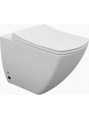 Ideal Standard - Plain Yerden Btw Klozet Duvar Önü Rezervuar Uyumlu Soft Kapak Dahil Outlet - Z254101-