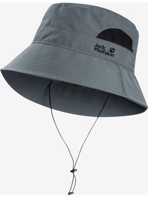 Jack Wolfskin Jack Wolfskın Vent Bucket Hat Unısex Grey Odessa Şapka A64897-F0303