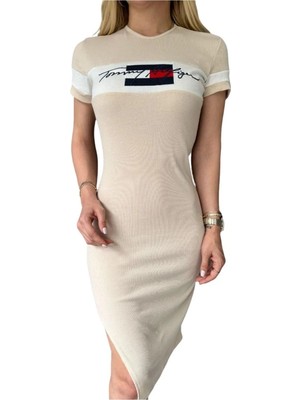 Tommy Bayan Midi Yazlık Elbise