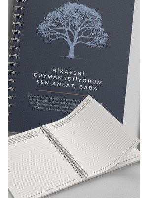 Cosita Babalar Için Hediye Etkileşimli Anı Defteri Duygusal Miras Kitabı Hikayeni Duymak Istiyorum Sen Anlat Baba Özgün Türkçe Içerik Hediye Aile Baba