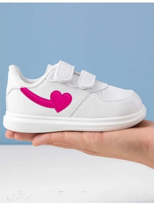Archie Pet Pembe Yay Oki Love Baskılı Kız Çocuk Spor Ayakkabı