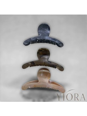 Yiora 3'lü Mandal Toka Büyük Boya Premium Ithal