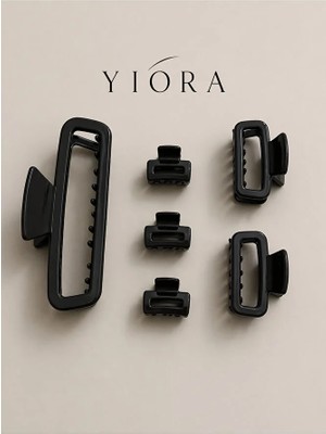Yiora 6li Mandal Toka Ithal Premium 1 Adet Büyük Boy 2 Adet Orta Boy 3 Adet Küçük Boy