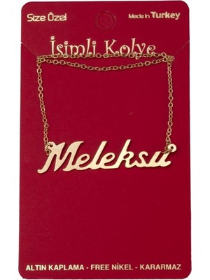 Zero Land Cosmotex Meleksu Isimli Kolye -Sarı