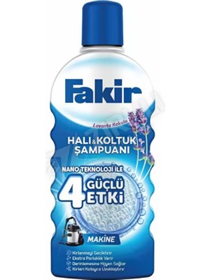 2 Adet Fakir Halı & Koltuk Şampuanı Makine Lavanta 1 Lt