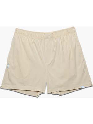 Paul Kenzie Erkek Ev Şort - Chill Space Collection - Cream