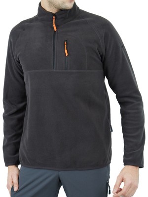 Alpinist Gamma Fermuarlı Erkek Polar Sweet Antrasit (600508)