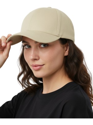 Moda Nokta Basic Şapka - Gri %100 Pamuk Gabardin Unisex Model