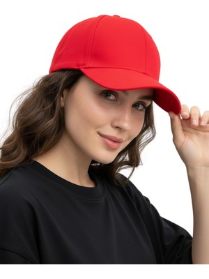 Moda Nokta Basic Şapka - Gri %100 Pamuk Gabardin Unisex Model